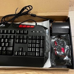 有線ゲーミングキーボードとマウスのコンボ RGB LEDバックライトの画像
