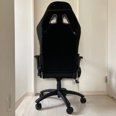 AKRacing ゲーミングチェア 白 WOLF 180度リクライニング 9/29迄の画像