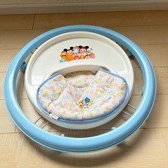 歩行器付きテーブル　ディズニーツムツム　美品の画像