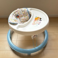 歩行器付きテーブル　ディズニーツムツム　美品の画像