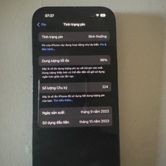 iphone 15 128gb battery 96%