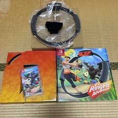 取引中　美品　Switch リングフィット　アドベンチャーの画像