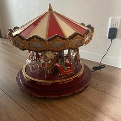 メリーゴーランド　光る曲流れる回転するの画像