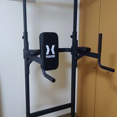 【難あり】懸垂機 HAIGE(ハイガー) ぶら下がり健康器 マル...