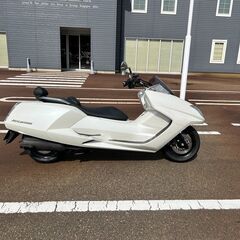 【低走行】YAMAHA MAXAM SG21J 白の画像