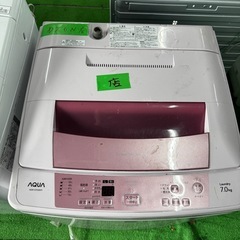 ご来店時、ガン×2お値引き‼️AQUA(アクア) 2016年製 7.0kg 洗濯機?