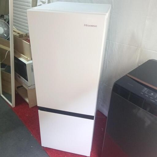 ハイセンス　ノンフロン冷凍冷蔵庫　162L  2022年　美品　引取限定
