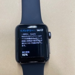 9/29 10時に五反田駅か大崎駅で　Apple Watch3 38mm スペースグレイの画像