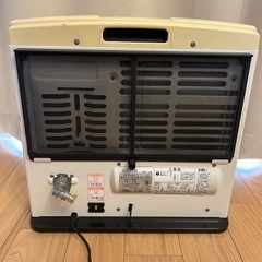 ガスヒーター ファンヒーターストーブ 都市ガス ホース付の画像