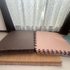 【無料】ジョイントマット16枚　置き畳2枚の画像