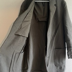 ユニクロ　ロングコートの画像