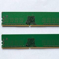 Micron メモリ・DDR4-2666V・8GBx2枚セット・動作確認済みの画像