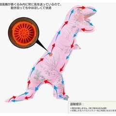 新品未使用未開封品です‼️‼️ ハロウィン コスプレ 着ぐるみ 恐竜 怪獣 ハロウィン パーティー cosplay 衣装セット 仮装 変装 恐竜おもちゃ コスチュームセット パフォーマンス道具 面白グッズ 空気充填 イベント 誕生日 文化祭 ティラノサウルス エアインコスチューム 軽量 男女兼用 ギフト‼️の画像