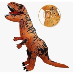 新品未使用未開封品です‼️‼️ ハロウィン コスプレ 着ぐるみ 恐竜 怪獣 ハロウィン パーティー cosplay 衣装セット 仮装 変装 恐竜おもちゃ コスチュームセット パフォーマンス道具 面白グッズ 空気充填 イベント 誕生日 文化祭 ティラノサウルス エアインコスチューム 軽量 男女兼用 ギフト‼️の画像