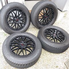 ★ RAV4 225/65R17 国産スタッドレスタイヤ アルミ...
