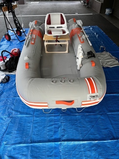 ジョイクラフト オレンジペコ323Wと魚探