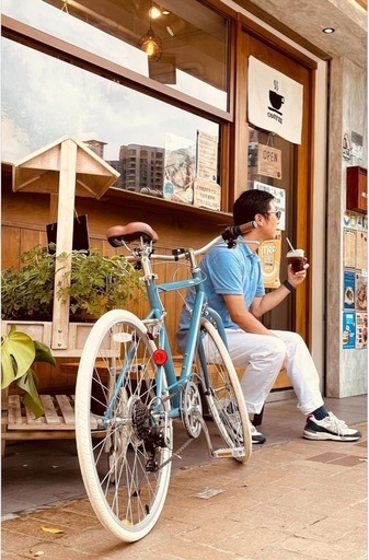 26インチ　ブルー