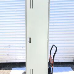 ■19■ダスコット 掃除道具入れ スチール製 オフィス家具 ロッ...