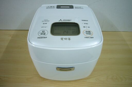 MITSUBISHI IHジャー炊飯器 NJ-SE068-W 3合炊き