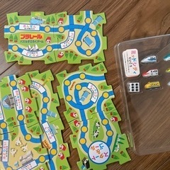 プラレール　パズルすごろくゲームの画像