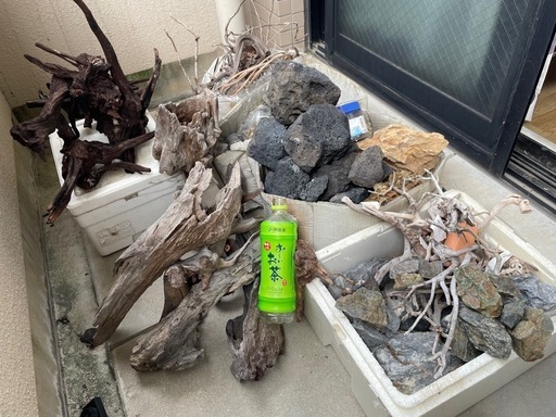 アクアリウム　レイアウト素材