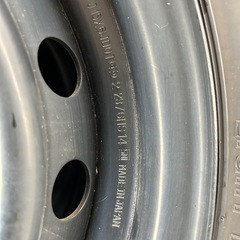 ②ハイエース夏タイヤ ブリヂストン195/80R15 107/105L  　 の画像