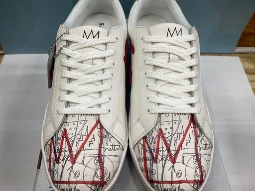 【愛品館 江戸川店】にゅSG バスキア 限定コラボスニーカー 未使用品 26.5CM ID:107-050352-007