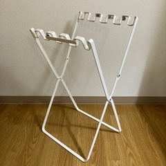 ゴミ箱　ゴミ袋スタンド　山崎実業tower ゴミ袋＆レジ袋スタンド