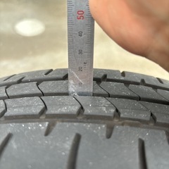 スズキ ワゴンR MH23S 純正ホイール タイヤバリ山の画像