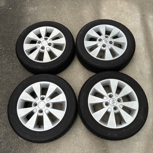 スズキ ワゴンR MH23S 純正ホイール タイヤバリ山