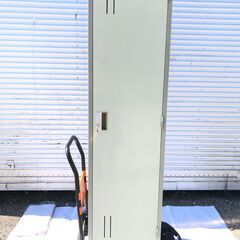 ■20■ダスコット 掃除道具入れ スチール製 オフィス家具 ロッ...