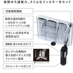 未使用　GEX ジェックス　水槽　セットの画像