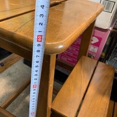 踏み台　木製の画像