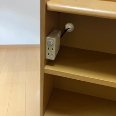 [取引中]格安！学習机横本棚の画像