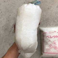 ペレット　詰め物の画像