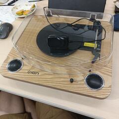 ジャンク　ion レコードプレイヤー