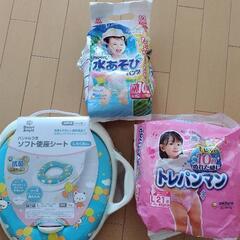 子供用パンツと便座