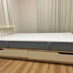 IKEA Bed and Mattress.