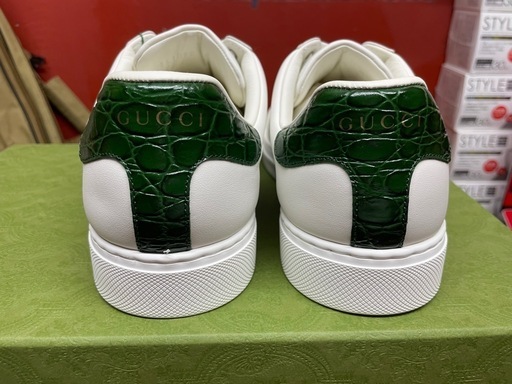 Gucci （VIRTUAL TRY-ON） 〔エース〕ウェブ ストライプ メンズ