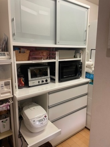 カップボード　白　美品