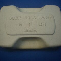 中古　つけもの石　ＰｉｃｋｌｅｓＷｅｉｇｈｔ　１ｋｇ