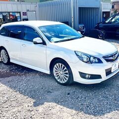 全国自社ローン＃ＭＹＮＥＯオートローン　スバル　レガシーツーリングワゴン2.5i Sパッケージ 4WD　函館在庫　自社ローン　リースの画像