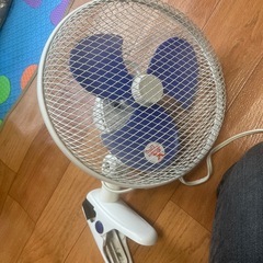 クリップ式扇風機の画像
