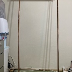 (差し上げます)メタリック物干し