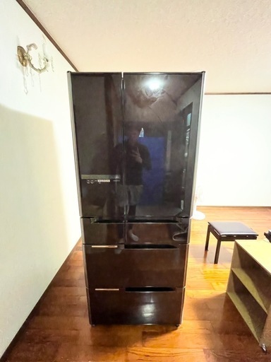 日立ノンフロン冷凍冷蔵庫　R-B6200　真空保存　真空チルドi