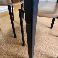 無料 ダイニング テーブル、チェアの画像