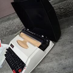 ブラザータイプライター　昭和レトロインテリア　説明書付きの画像