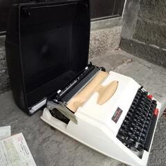 ブラザータイプライター　昭和レトロインテリア　説明書付きの画像