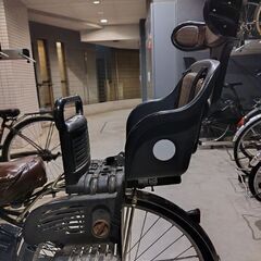 自転車 後部 子供乗せ ヘッドレスト付 チャイルドシート ♪