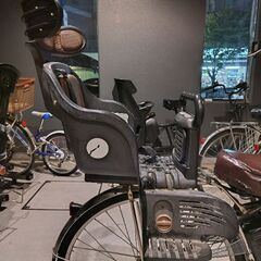 【終了】自転車 後部 子供乗せ ヘッドレスト付 チャイルドシート ♪の画像